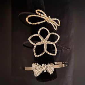 Crystal headbands, some crystals are missing. However they are still beautiful.